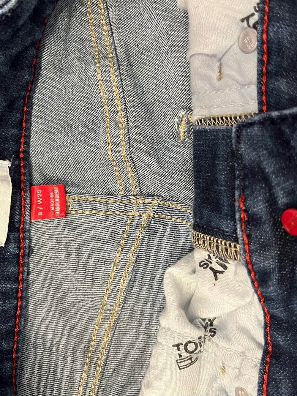 Tommy Hilfiger Women’s Dark Blue Skinny Jeans - Picture 6 of 7